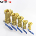 GutenTop High Quality Forged Brass Y Type Strainer Filter Ball Valve1/2'' to 2'' with BSP Thread